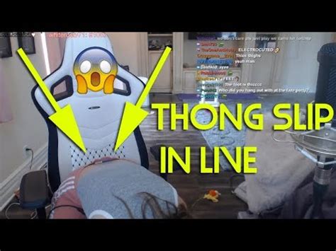 pokimane in thong|Pokimane thong slip